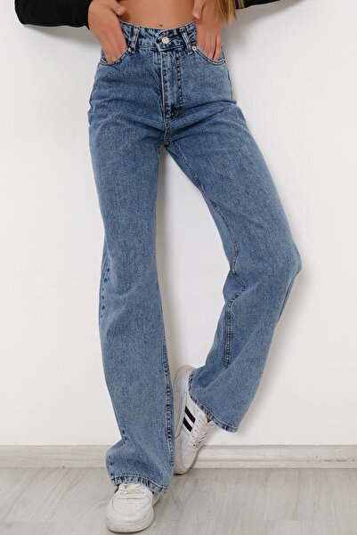 kleshus Ganikus Casual Τζιν Παντελόνι Μπλε