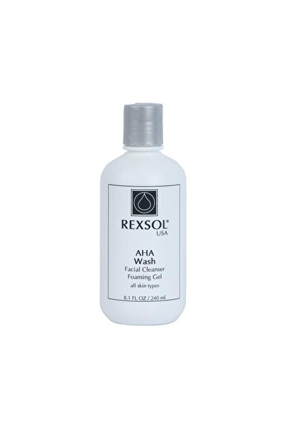 REXSOL AHA Wash Facial Cleanser With Vitamin E Arnica Extract Ginsing Extract...