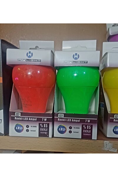 KRT WINLIGHT RENKLİ LED AMPUL