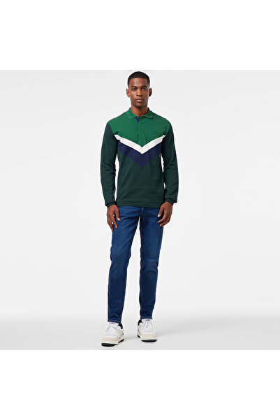 Lacoste Erkek Regular Fit Denim Mavi Pantolon