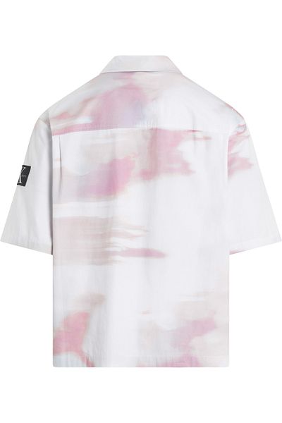 Calvin Klein Logo Badge Short Sleeves Shirt