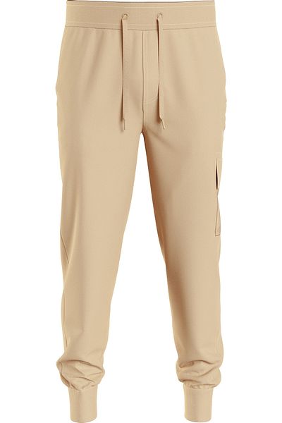 Calvin Klein Logo Detail Drawstring Waist Joggers