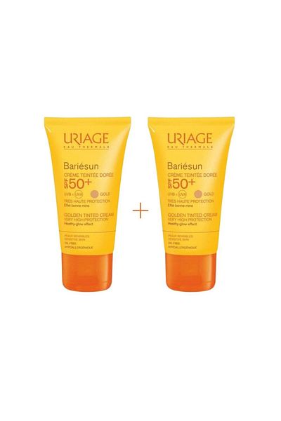 Uriage Bariesun Spf 50+ Moisturizing Fair Tinted Cream ( 1+1 Free )