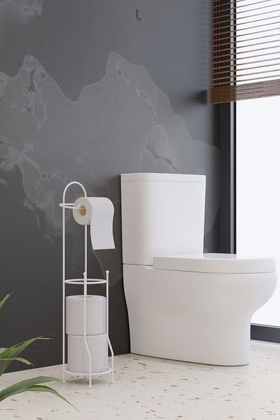 SUNTEL BANYO VE MUTFAK AKSESUARLARI Ανταλλακτική βάση χαρτιού υγείας - Μοντέρνα οργάνωση μπάνιου