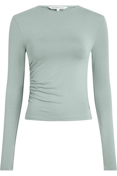 Calvin Klein Textured Long Sleeves Casual T-Shirt