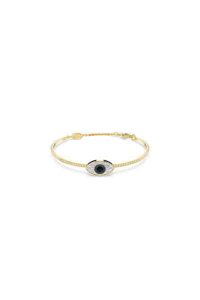 Swarovski Symbolica Bileklik, Nazarlık, Mavi, Altın rengi kaplama