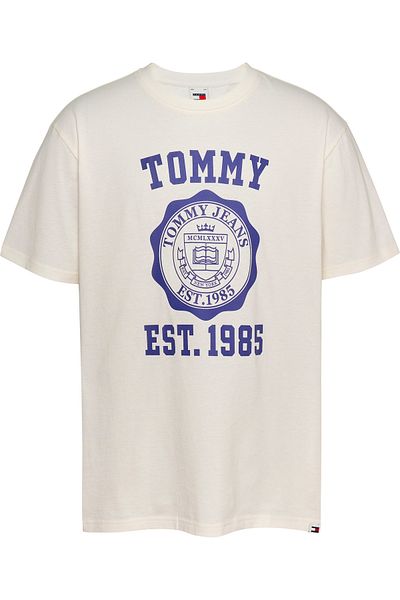 Tommy Hilfiger Logo Printed Short Sleeves Oversized T-Shirt