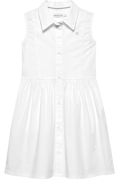 Calvin Klein Girls White Dress
