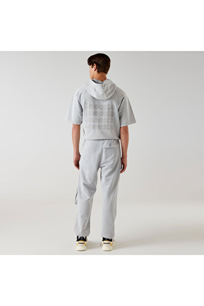 Lacoste x House of SuperStep Erkek Gri Eşofman Altı