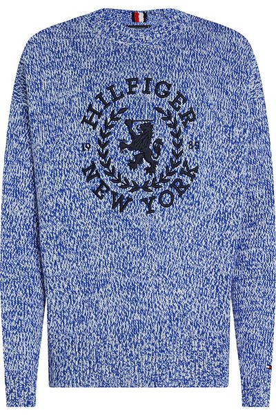 Tommy Hilfiger Slub Mouliné Crew Neck Jumper