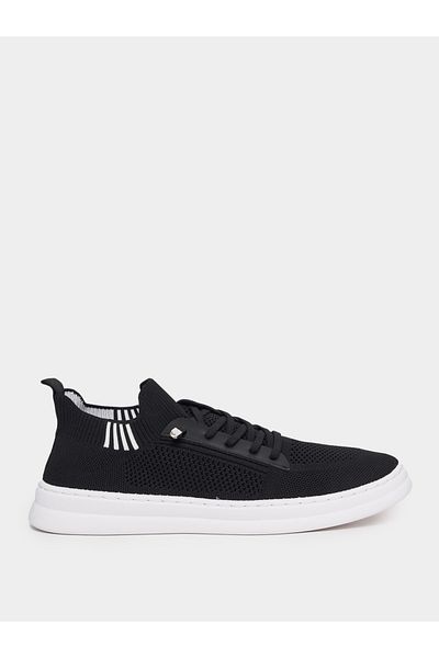 Styli Elastic Lace Pull On Sneakers with Pull Tab