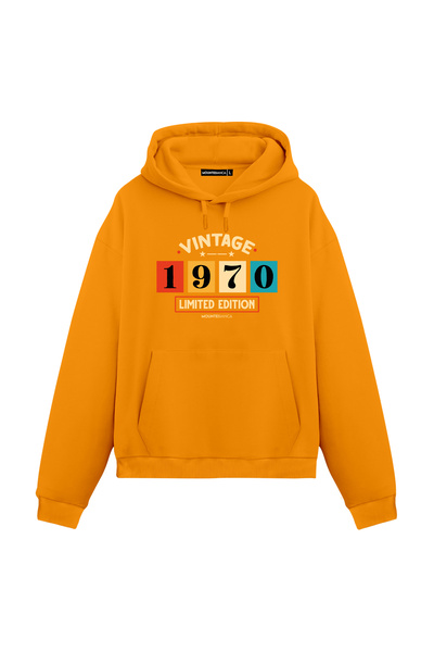 Mounte Bianca Унісекс Вінтаж 1970 - Худі з капюшоном