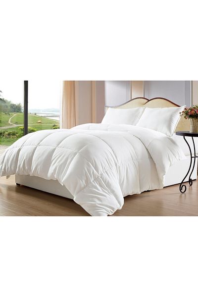 Hotel Linen Klub Single-Anti-Microbial Quilt, Non Silicone Filling, Soft Microfiber Fabric , Size : 160 x 200 cm