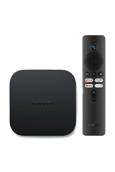 Xiaomi مشغل الوسائط المتدفق Mi TV Box S الجيل الثاني بدقة 4K فائقة الدقة PFJ4155UK باللون الأسود