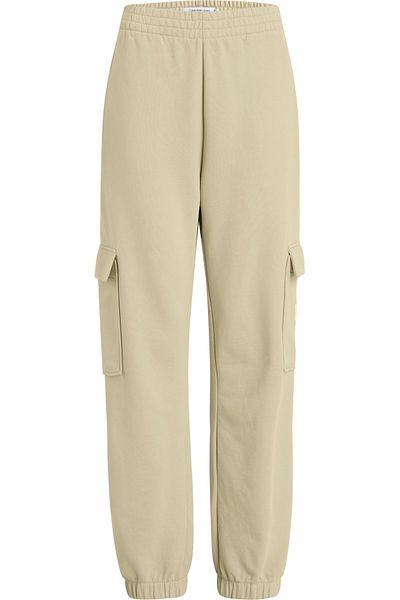 Calvin Klein Logo Badge Detail Elastic Waist Pants
