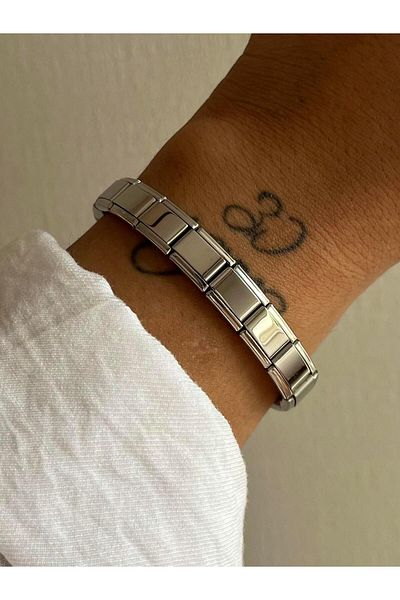 Modadiro Italian Untitled Bracelet Silver - Charm Compatible
