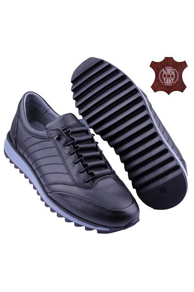 DETECTOR Pantofi de zi cu zi pentru bărbați, ortopedici, ultra confortabili, din piele naturală