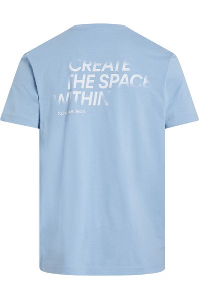 Calvin Klein Back Printed Crew Neck T-Shirt