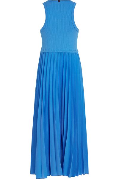 Tommy Hilfiger Pleated Sleeveless Midi Dress