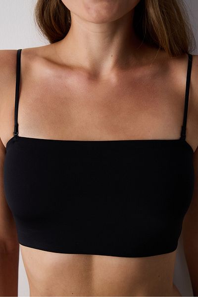 Penti Bandeau Schwarzer BH