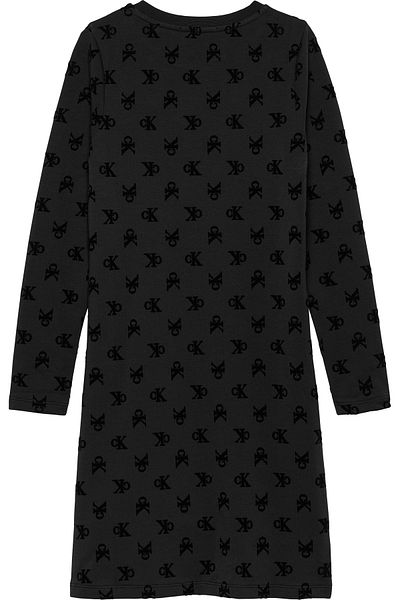 Calvin Klein AOP Monogram Bodycon Dress