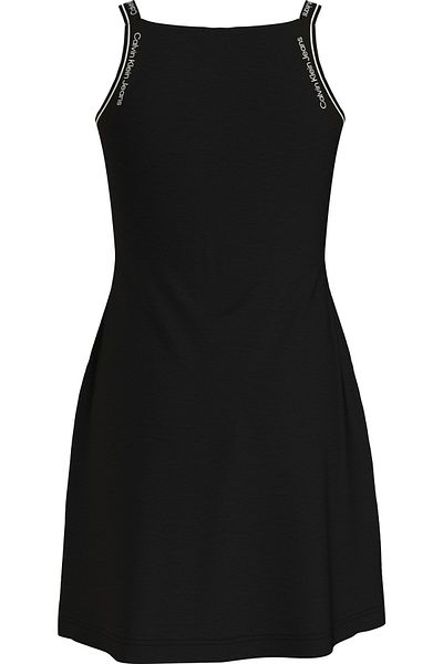 Calvin Klein Logo Strap A-Line Dress