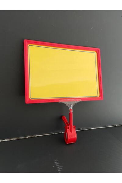 Özfiliz Mağaza Ekipmanları A4 Çerçeve+Rot Mandal Çerçeve Tutucu,Mandallı Çerç...