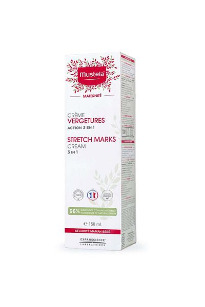 Mustela Maternite 3 in 1 Stretch Marks Cream Fragranced, 150ml