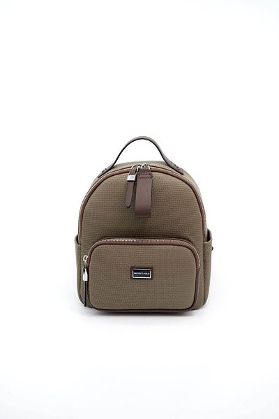 Silver Polo Γυναικείο σακίδιο πλάτης L.Khaki - Brown SP1130