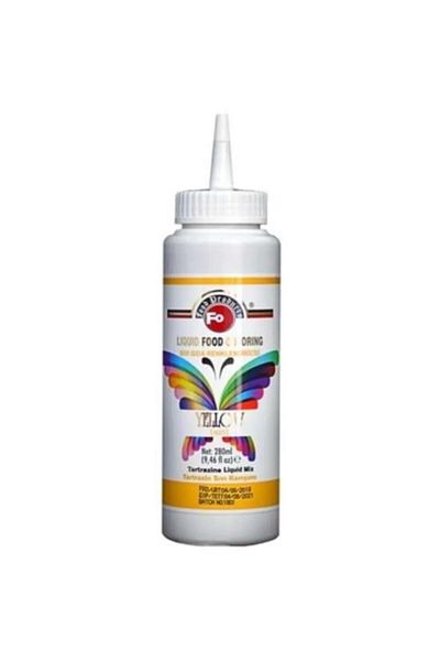 Doğanay Fo Yellow Liquid Food Coloring Dye 280 ml