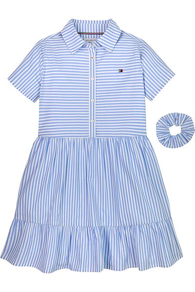 Tommy Hilfiger Ithaca Stripe Fit And Flare Dress