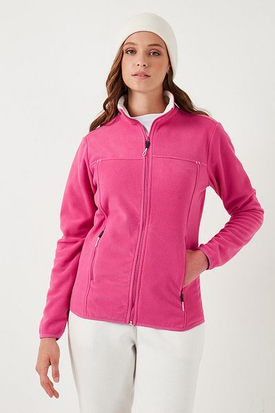 Lela Polar 5907002   - Slim Fit Anti-Pilling Cardigan with Zipper and Pockets
