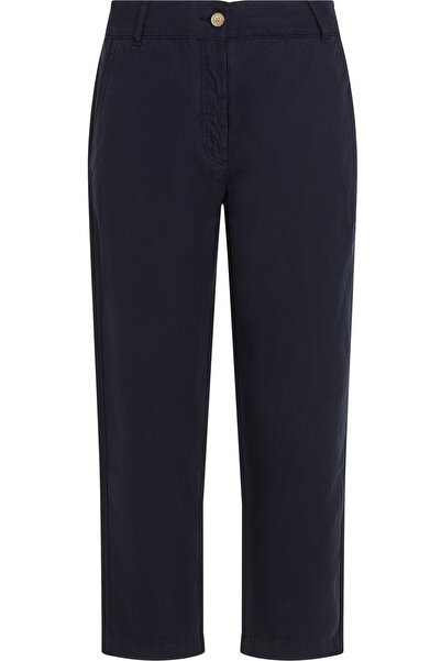 Tommy Hilfiger Straight Wide Leg Trousers