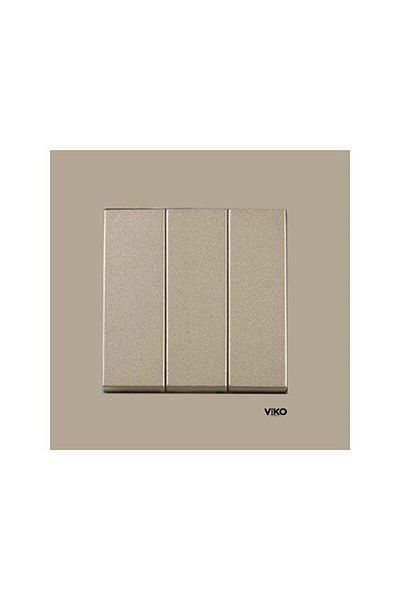VİKO Viko Bronze Novella Trenda - Triple Key Set (Mechanism Included) (Vk- 92005268 )