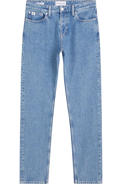 Calvin Klein Washed Mid Rise Straight Fit Jeans
