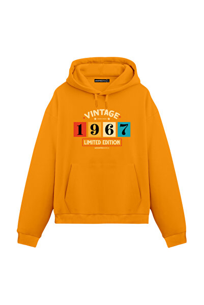 Mounte Bianca Unisex vintage 1967 - obična majica sa kapuljačom