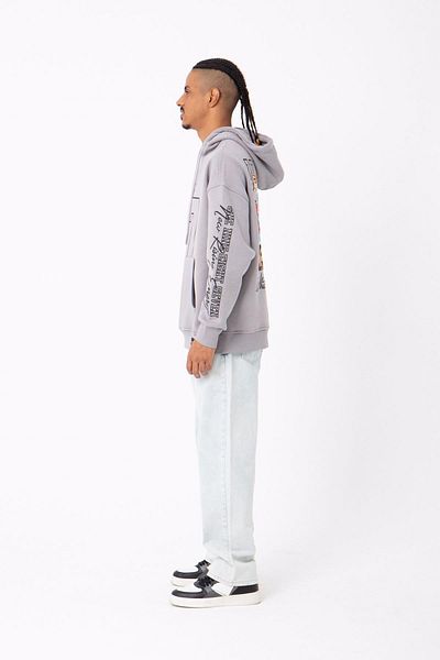 misigo Old School Hooded Ice Grey