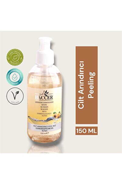 Haccer 150 ml Natural Peeling Facial Cleanser - Alcohol Free