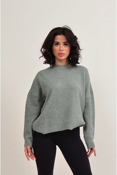 Figo Women's Round Neck Sweater