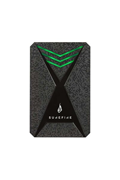 SUREFIRE 2,5" 2TB Gaming Bunker Black USB3.2 Taşınabilir Disk