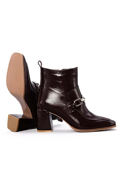 Gusse Madison Women's Genuine Patent Leather Boots K740