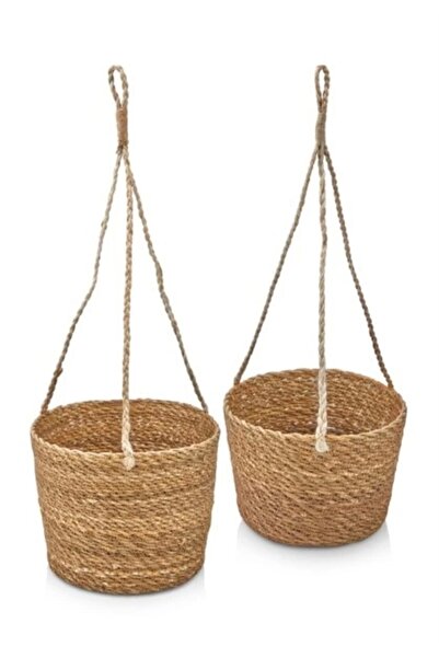 Evistro Dekoratif Naturel Sarkıt Saksılık 2 li