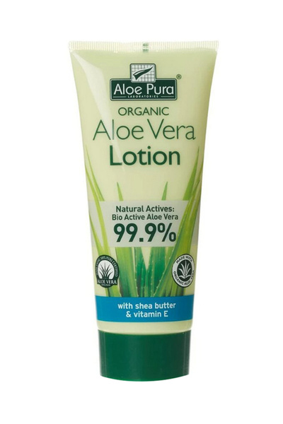 Aloe Vera Aloe Pura Organic Aloe Vera Lotion with Shea Butter, 200ml