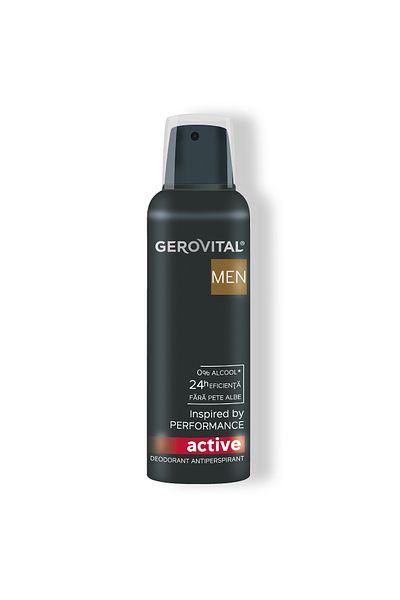 GEROVITAL MEN DEO ANTIPERSPIRANT ACTIVE 150ml