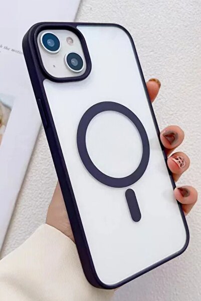 Vip Case İphone 15 Magsafe Wireless Şarj Özellikli Silikon 2mm Kamera Çıkıntı...