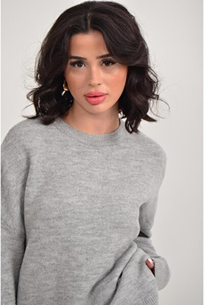 Figo Pulover de damă cu gât rotund