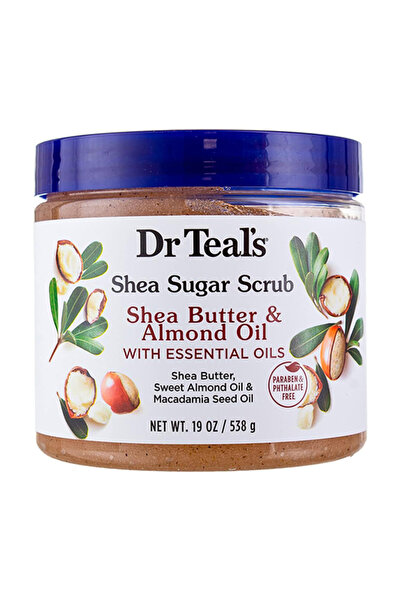 Dr Teals Shea Sugar Body Scrub Shea Butter & Almond Oil 538G