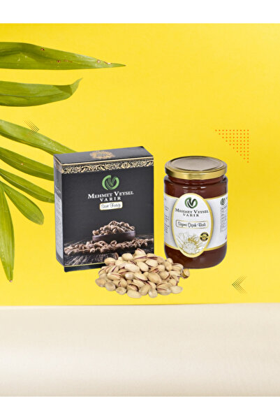 Mehmet Veysel Varır 1000 Gr Siirt Fıstığı + 1000 Gr Süzme Çiçek Balı