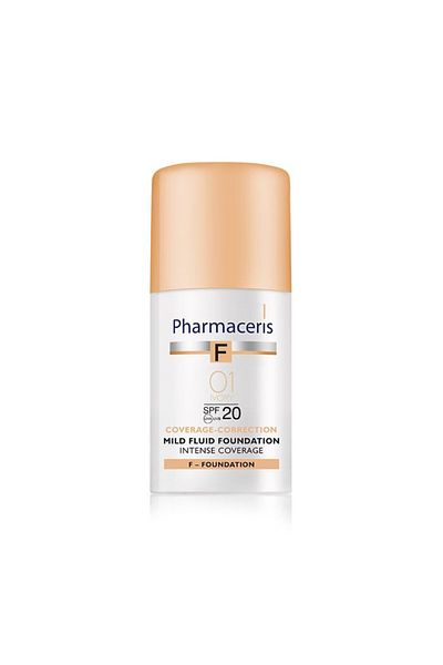 Pharmaceris Inense Coverage Mild Foundation Fluid 01 Ivory Spf 20 30 Ml
