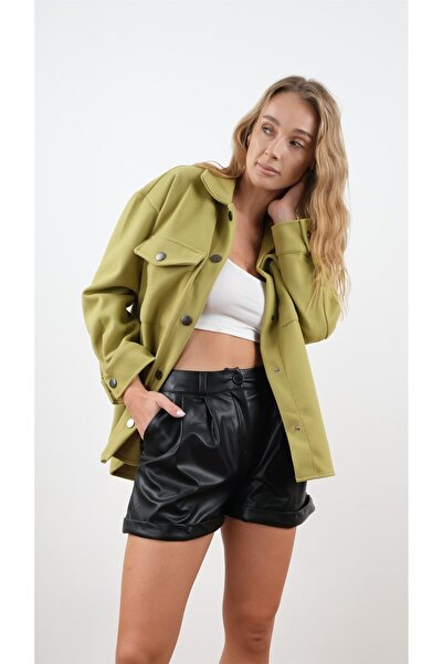 Miapiashop Deri Şort